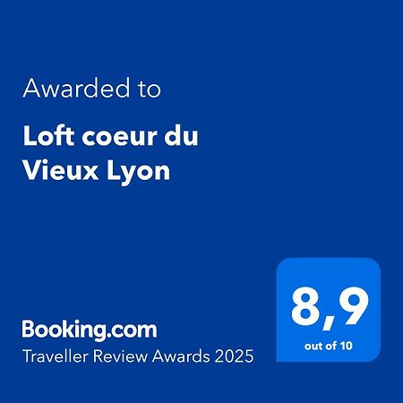 Loft Coeur Du Vieux Lyon Lejlighed Eksteriør billede