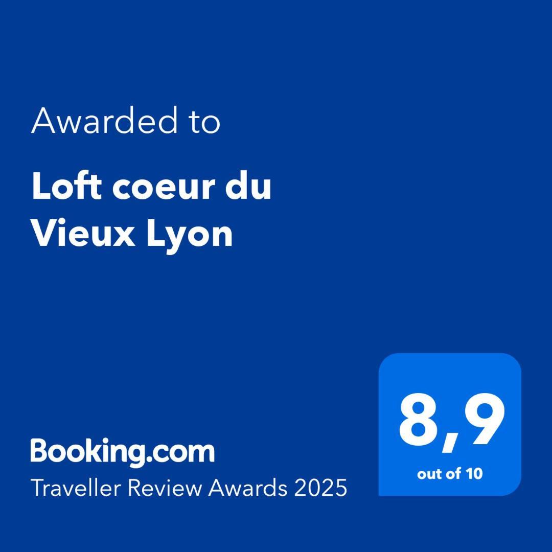 Loft Coeur Du Vieux Lyon Lejlighed Eksteriør billede